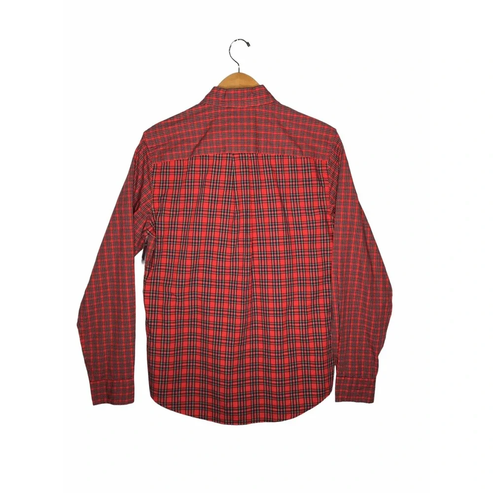 NWT St Johns Bay Shirt Men's S Long Sleeve Plaid Gorpcore 90's Grunge Indie - Picture 3 of 13